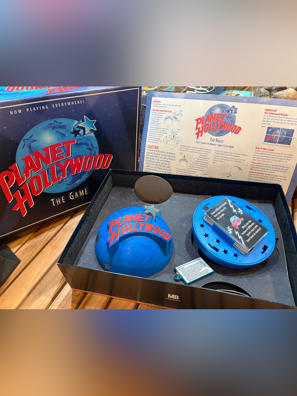 Planet Hollywood The Game 1997 Replacement 162 Cards Instructions NOT Working